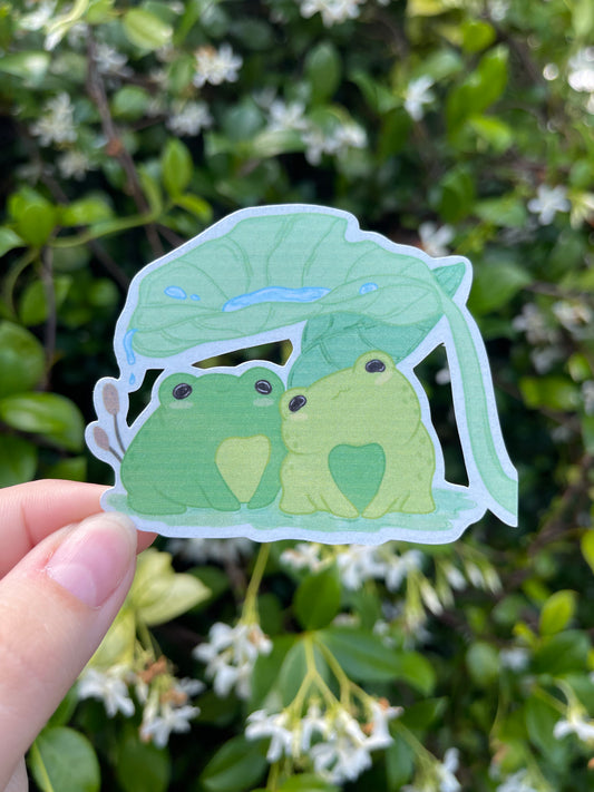 Froggy sticker