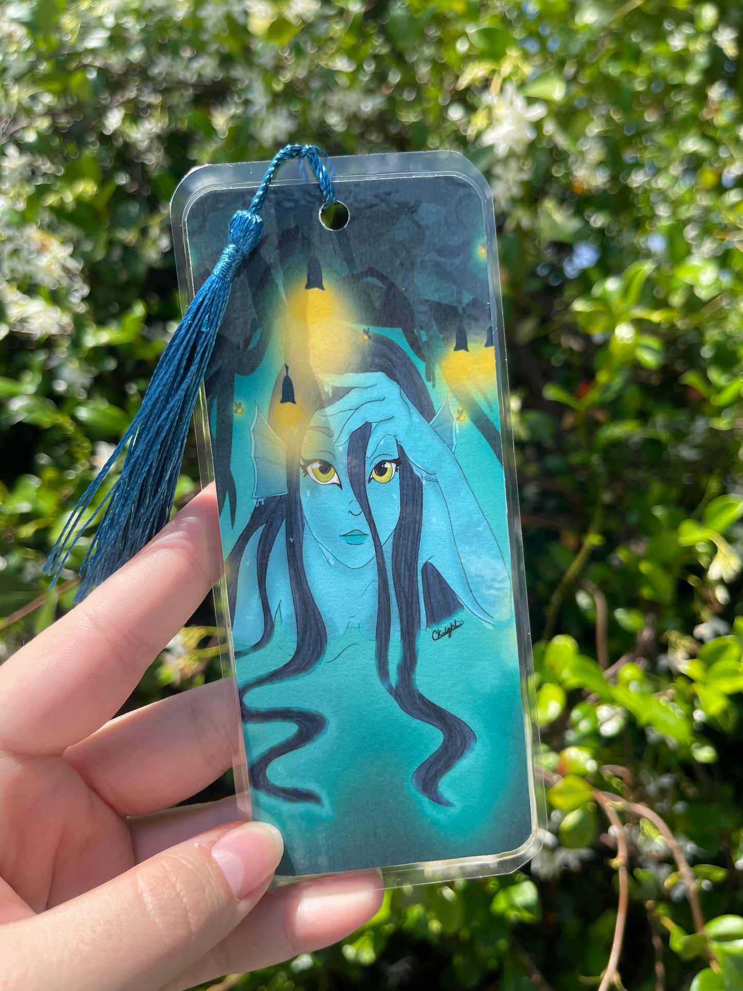 Water nyph bookmark