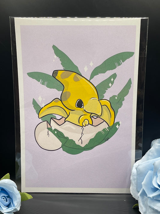Banana Dino print 🦖