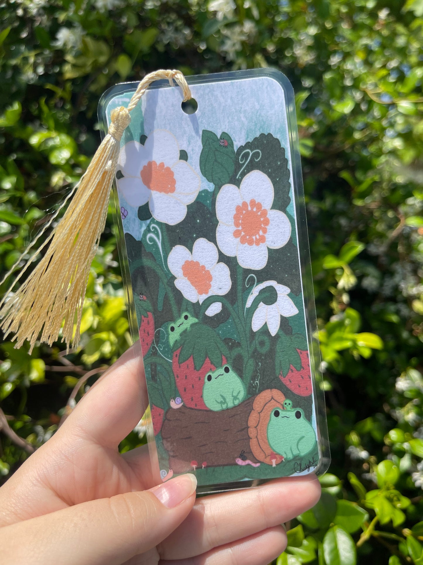 Garden bookmark