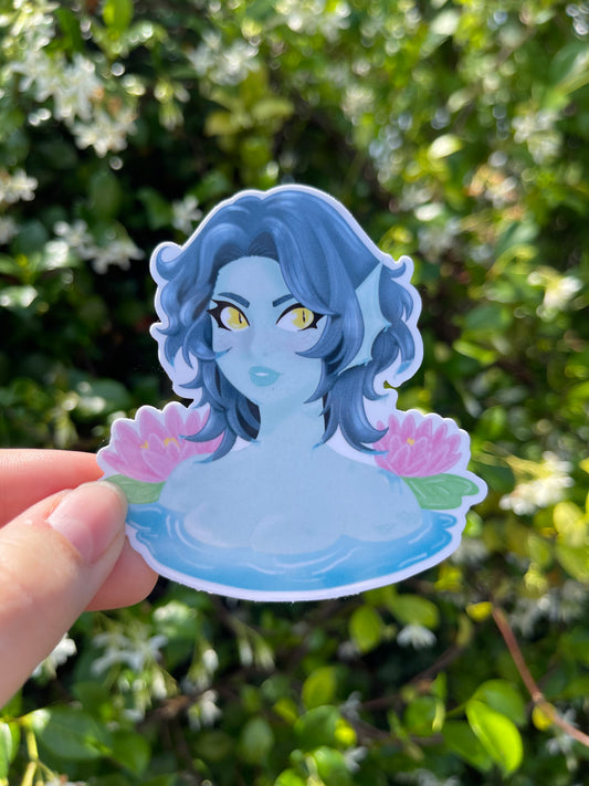 Siren sticker