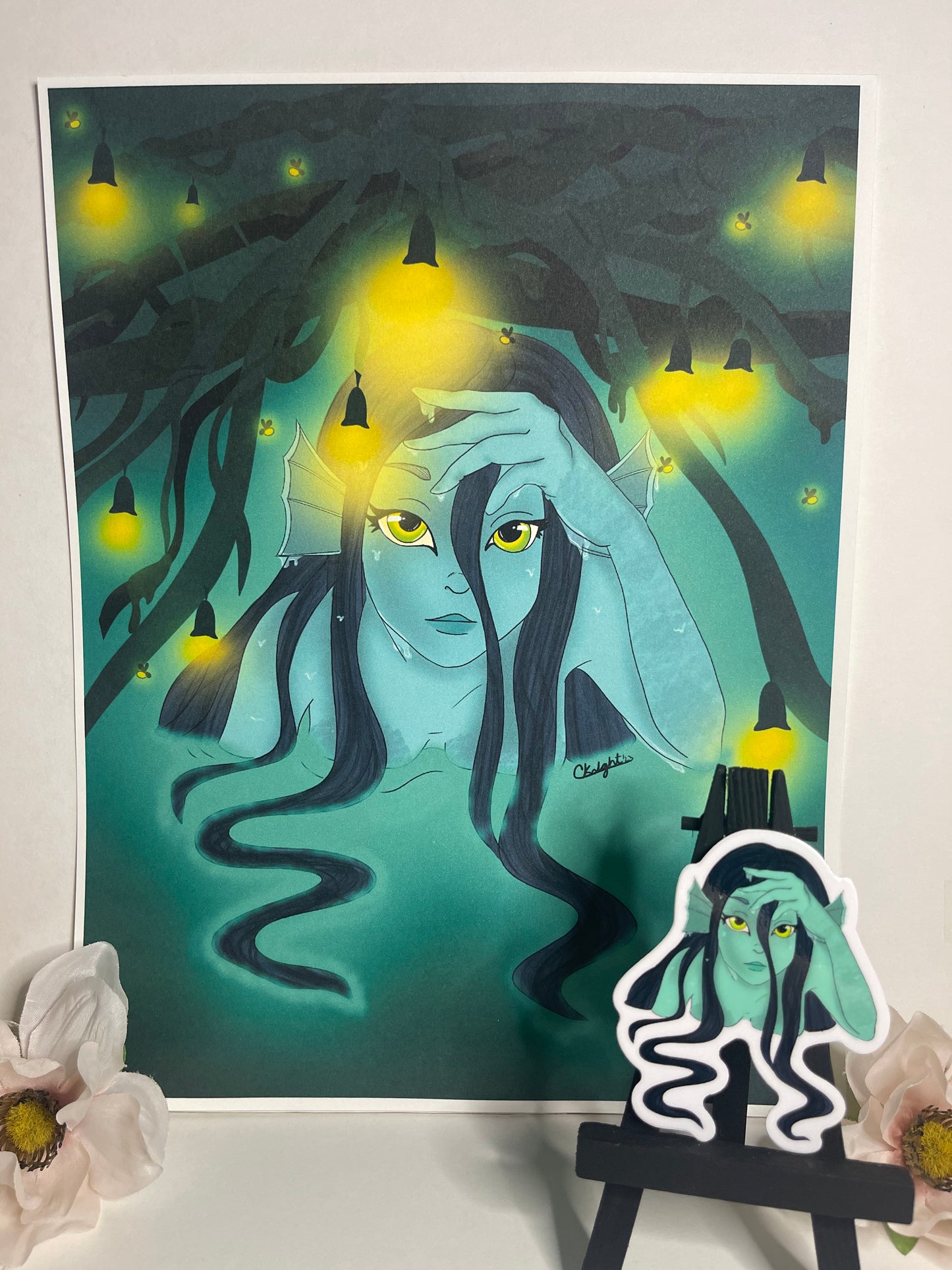 Water nymph print (large)